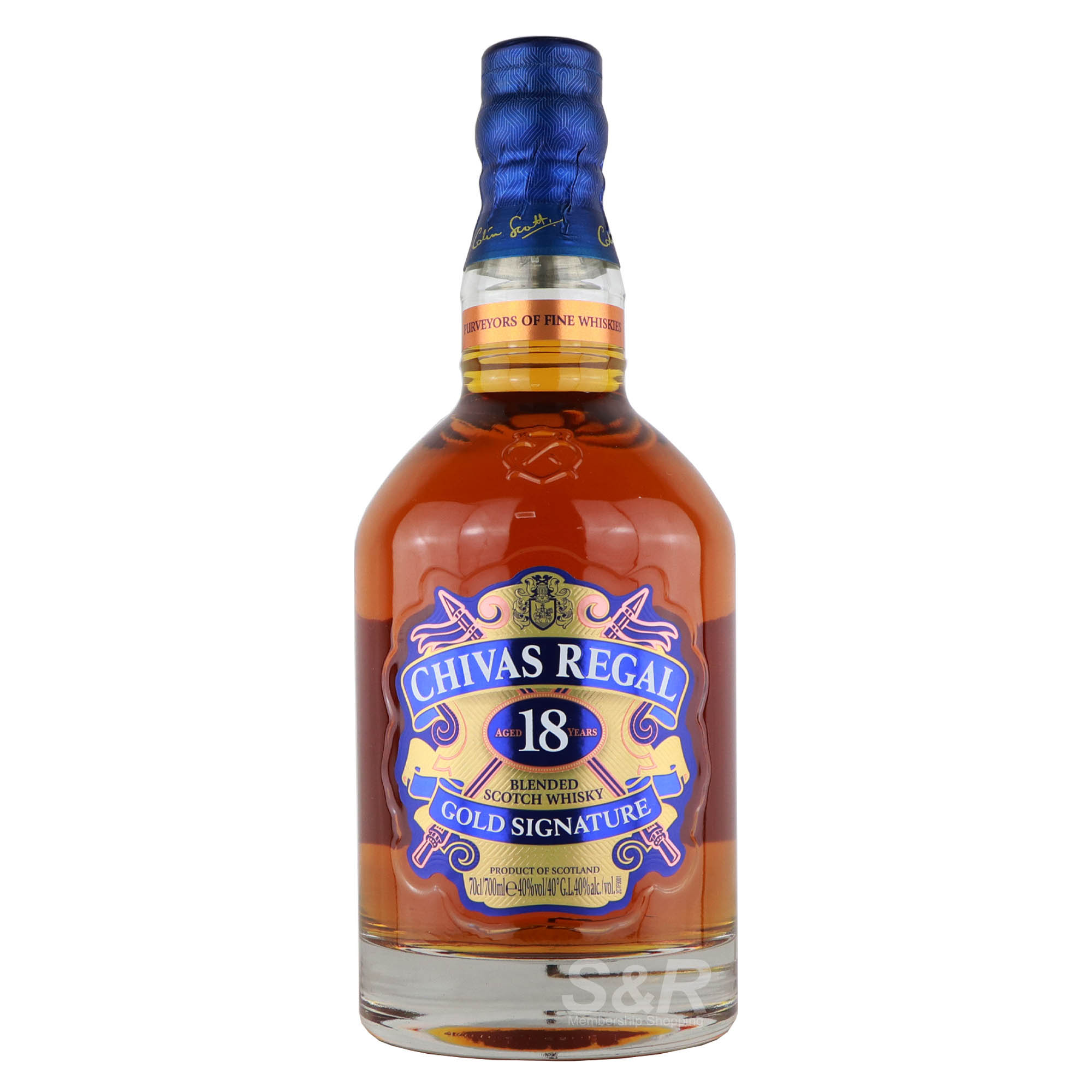 Chivas Regal Scotch Gold Signature Whisky 18 YO 700mL